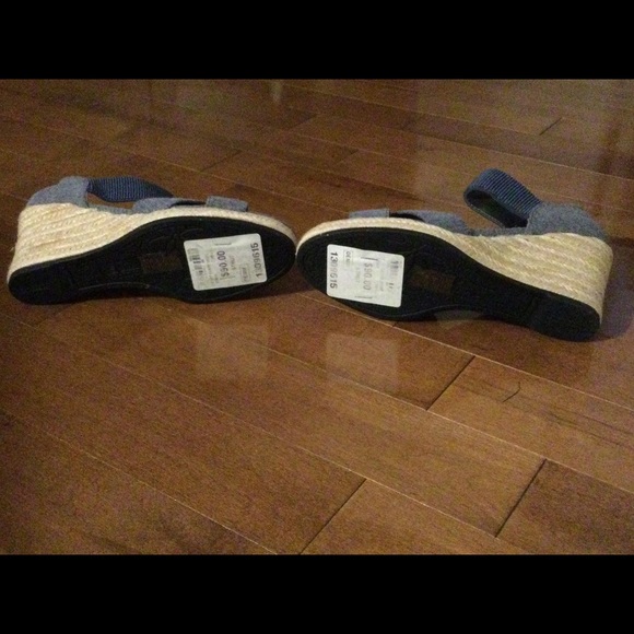 Life Stride Memory Foam Espadrilles Denim 7.5 NWT - Picture 4 of 4